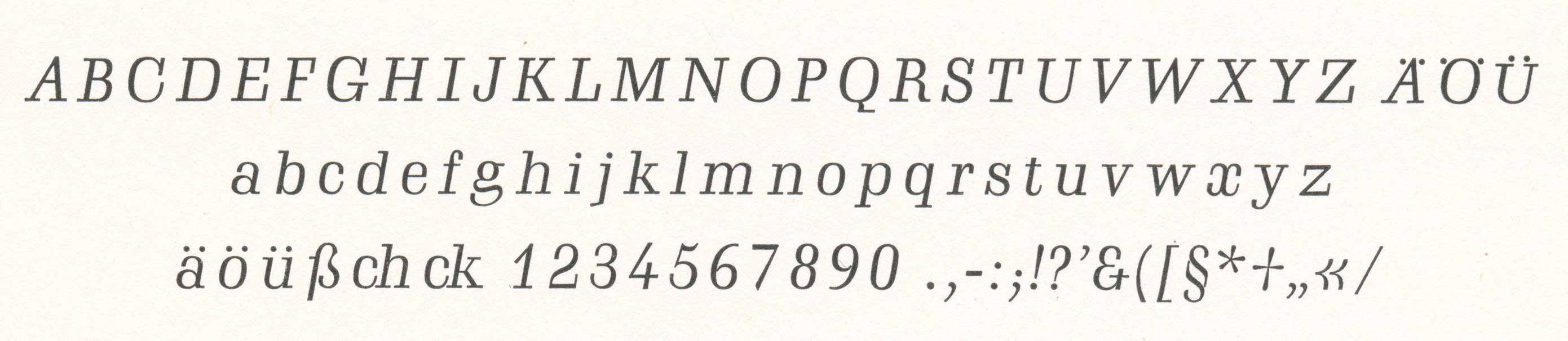 Schadow Italics